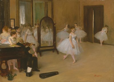 Die Tanzklasse, ca. 1870 von Edgar Degas