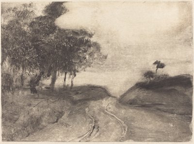 Die Straße, ca. 1878-1880 von Edgar Degas