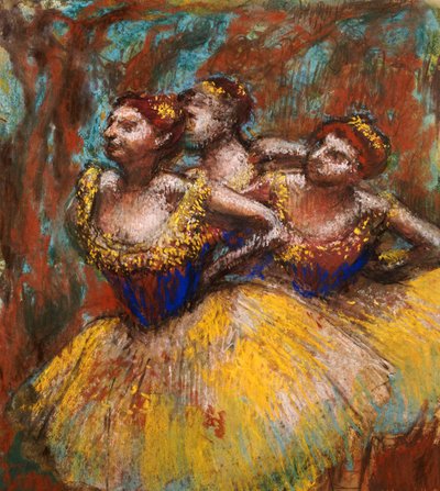 Drei Tänzer von Edgar Degas