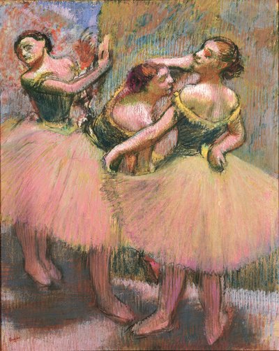 Drei Tänzer von Edgar Degas