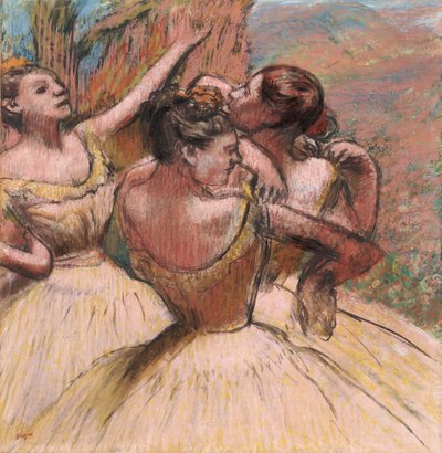 Drei Tänzerinnen von Edgar Degas