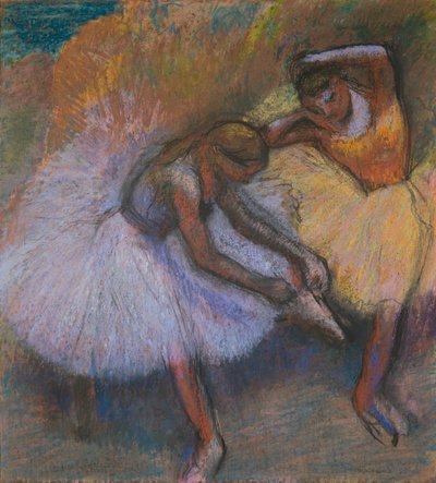 Zwei Tänzer von Edgar Degas