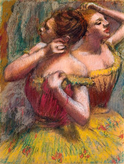 Zwei Tänzer von Edgar Degas