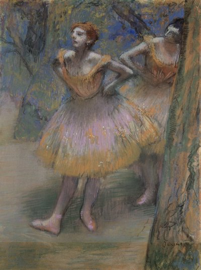 Zwei Tänzer, ca. 1893-?98 von Edgar Degas