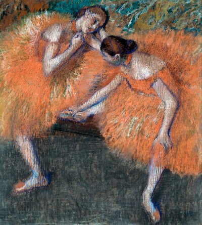 Zwei Tänzer, ca. 1898 von Edgar Degas