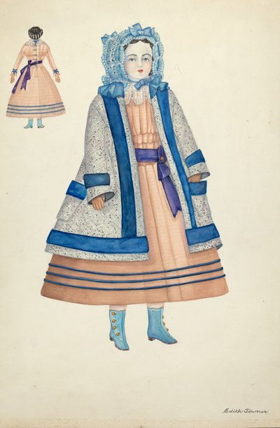 Puppe: "Rose Bates" von Edith Towner