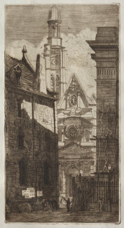 Saint-Etienne-du-Mont von Edmond Gosselin