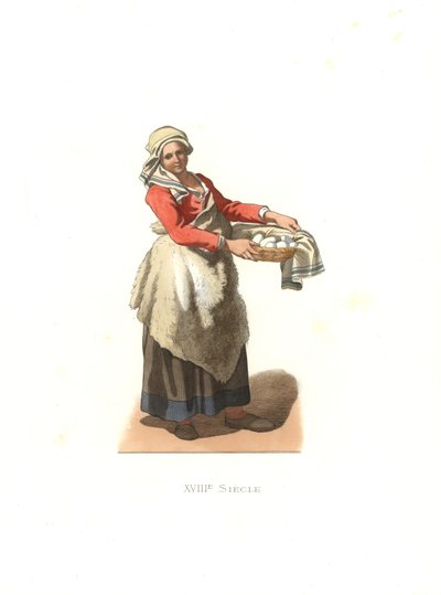 Bäuerin aus Mailand von Edmond Lechevallier Chevignard