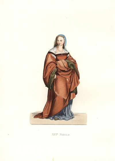 Dame aus Florenz von Edmond Lechevallier Chevignard