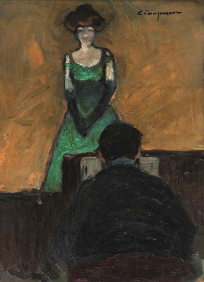 Yvette Guilbert, ca. 1895-1900 von Edmond Lempereur