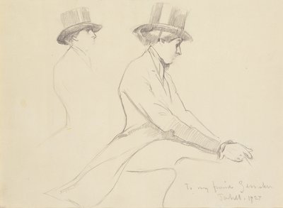 Reiterfiguren von Edmund Charles Tarbell