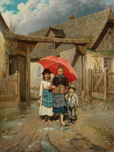Zur Schule von Edmund Krenn
