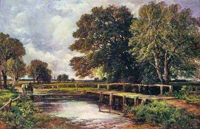 Die Furt, 1890 von Edmund Morison Wimperis