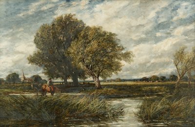 Pferde tränken von Edmund Morison Wimperis