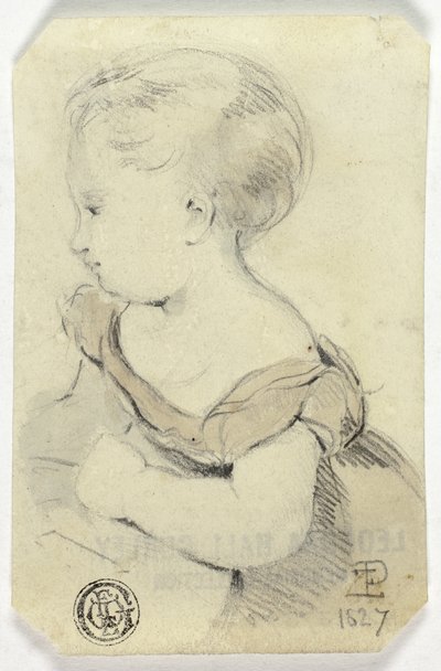 Kleines Mädchen von Edmund Thomas Parris