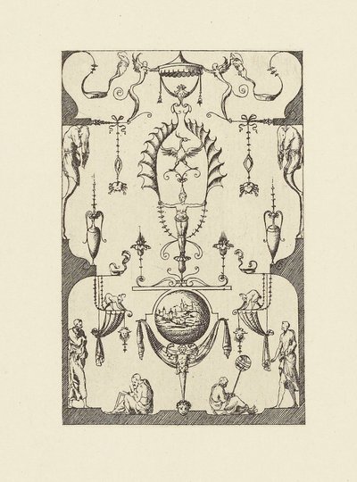 Design nach einem antiken Gemälde von Édouard Baldus