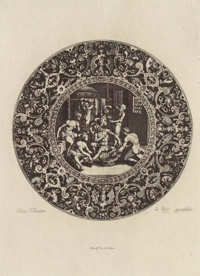 Entwurf von Johann Theodor de Bry von Édouard Baldus