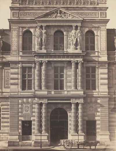 Bibliothèque Impériale du Louvre von Edouard Denis Baldus