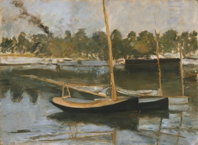 Argenteuil, Boots-Studie, 1874 von Édouard Manet