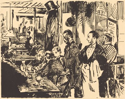 Im Café, 1869 von Édouard Manet