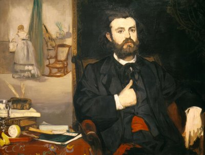 Bildnis des Dichters Zacharie Astruc von Édouard Manet