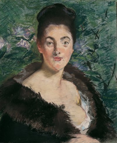Dame im Pelz von Édouard Manet