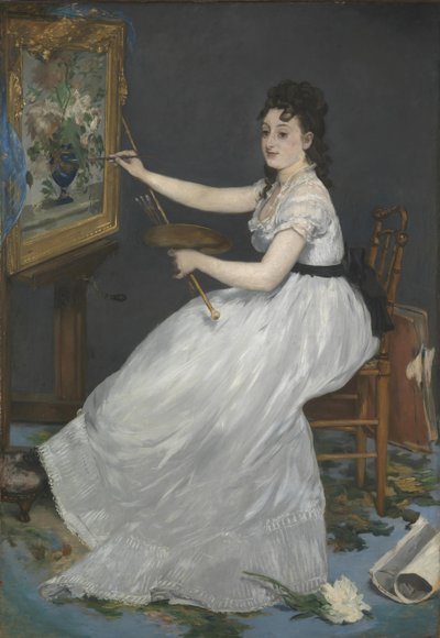 Eva Gonzalès, 1870 von Édouard Manet