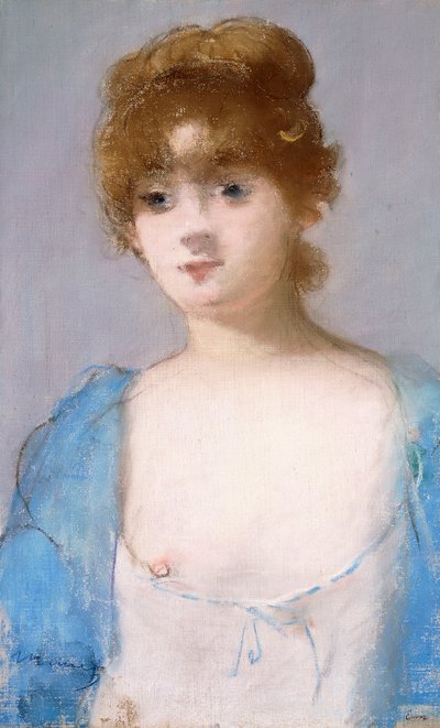 Mädchen im Morgenmantel, 1882 von Édouard Manet