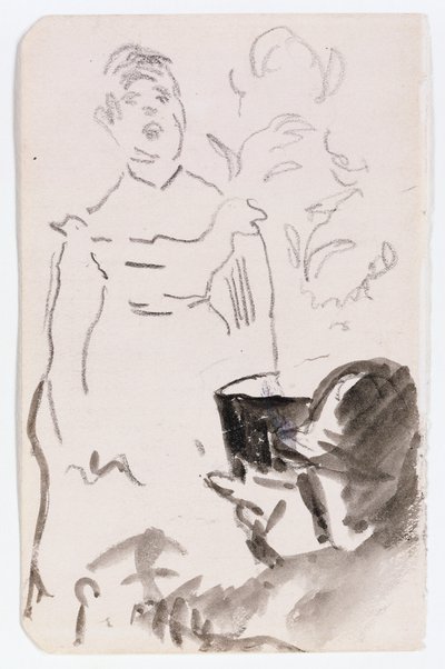 Pariser Cafésängerin, ca. 1876 von Édouard Manet