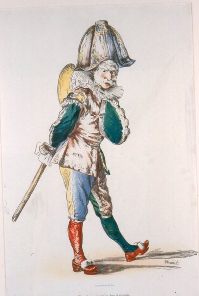 Polichinelle, 1874 von Édouard Manet