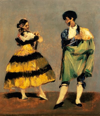 Spanische Tänzer, 1879 von Édouard Manet