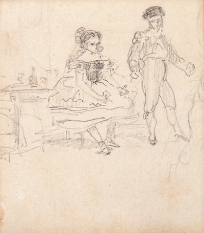 Spanisches Paar, 1862 von Édouard Manet