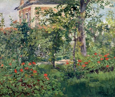 Der Garten in Bellevue, 1880 von Édouard Manet