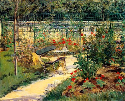 Der Garten des Malers von Édouard Manet