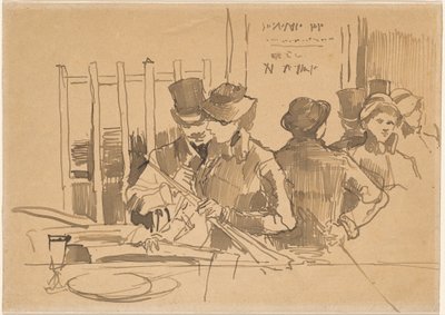 Das Eisenbahnrestaurant von Édouard Manet