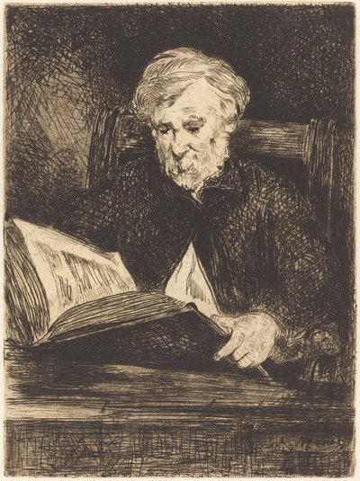 Der Leser (Le liseur) von Édouard Manet