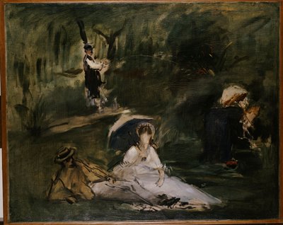Unter den Bäumen von Édouard Manet