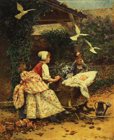 Friedlicher Schlummer von Edouard Toudouze