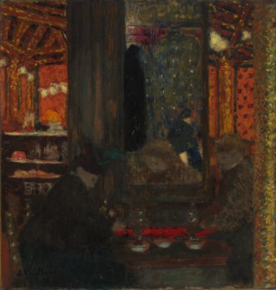 Im Café von Edouard Vuillard