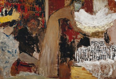 Bei der Aufführung; Au Spectacle, ca. 1895 von Edouard Vuillard