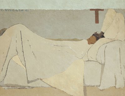 Im Bett, 1891 von Edouard Vuillard