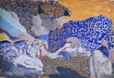 Zwei Arbeiterinnen in der Nähwerkstatt von Edouard Vuillard