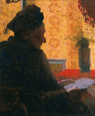Großmutter Michaud im Gegenlicht, 1890 von Edouard Vuillard