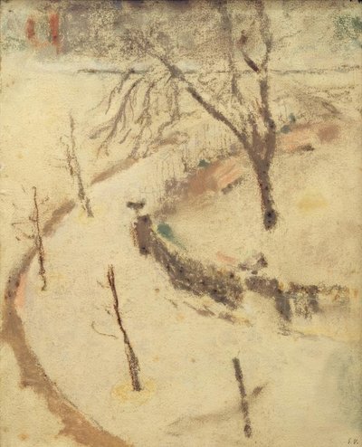 Der Winter auf dem Berlioz-Platz von Edouard Vuillard
