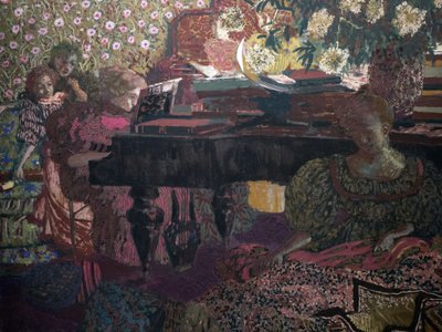 Musik (Detail) von Edouard Vuillard