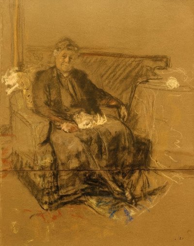 Porträt von Madame Bénard II von Edouard Vuillard