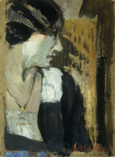 Profil einer Frau von Edouard Vuillard
