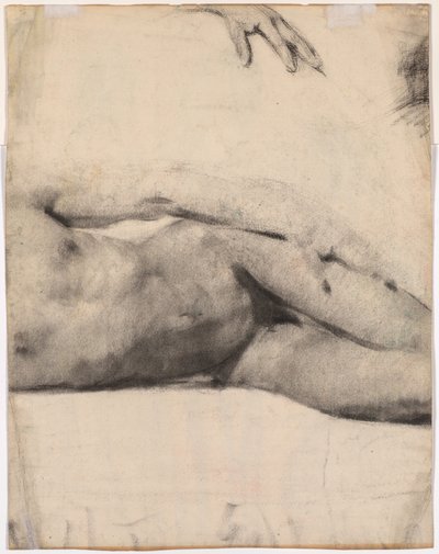 Liegender männlicher Akt von Edouard Vuillard