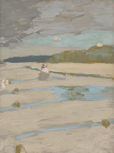 Der Strand von Saint-Jacut von Edouard Vuillard