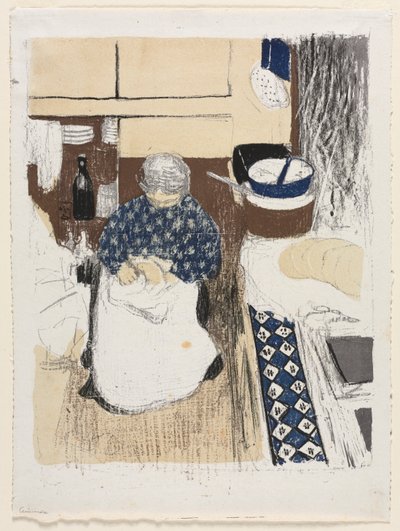 Der Koch von Edouard Vuillard